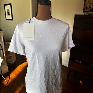 Cecilie Bahnsen White Short Sleeve Tee - NWT